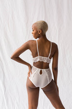 Mod Lingerie Set in True White